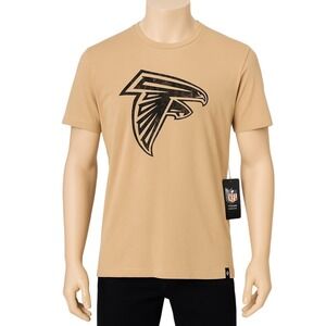 47 Brand Atlanta Falcons Distressed Logo‎ T-Shirt Dusty Khaki NFL Men's Medium